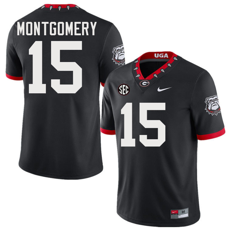 Ryan Montgomery Georgia Jersey,University Of Georgia Bulldogs Football Jersey,Uniforms,Gears-Throwba